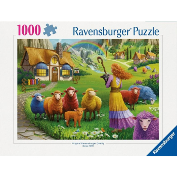 Puzzle 1000 Kolorowa wełna
